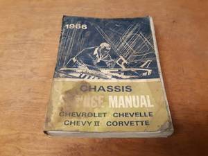 1966 Chevrolet Chassis Service Manual - Chevelle, Chevy II, Corvette