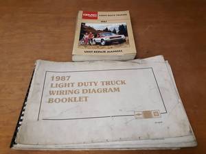 1987 GMC Light Duty Truck Service and Electrical Manuals