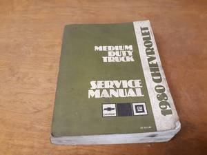 1980 Chevrolet Medium Duty Truck Service Manual