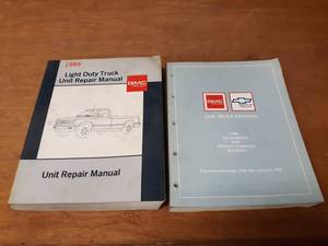 1989 GMC  Chevrolet Light & Medium Duty Truck Service Manuals