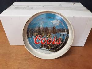 Vintage Coors Beer Tray