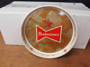 Vintage Budweiser Beer Tray