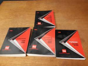 1993 GMC Sonoma, Jimmy, Typhoon, Safari, Light Duty Trucks Service Manuals
