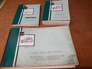 1991 GMC Light Duty Truck S  T Wiring and Service Manuals