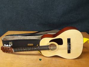 34 Size Acoustic Guitar - Synsonic Model FG908N - Includes Case