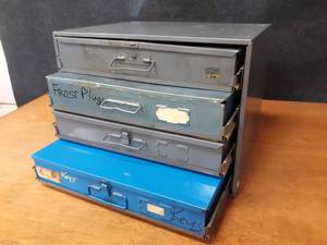 Metal Sliding Drawer Parts Organizer - 20 x 15 x 16