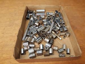 Lot of 38 Drive Sockets