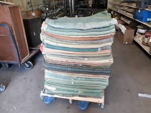 Lot of (10) Moving Blankets