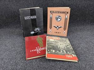 Lot of 4 Yearbooks - Katonians from Mankato State Teachers College