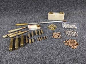 Lot of Misc. Bullets, Casings, BBs, 22 Ammunition, Dummy Rounds, and More