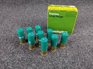 Remington 12 GA Express Long Range Shotgun Shells - 2-34 long, 1-14 oz, 6 Shot, 9 Bullets
