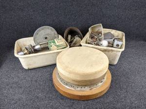 Lot of Misc. Hardware, Electrical Supplies, Pulleys, Doorknobs, and More