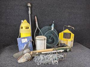 Fishermans Delight Bait Buckets, Fish Nets, Stringers, and More