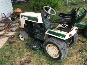lot 437 image: Bolens Riding Lawn Mower with 42 Push Blade
