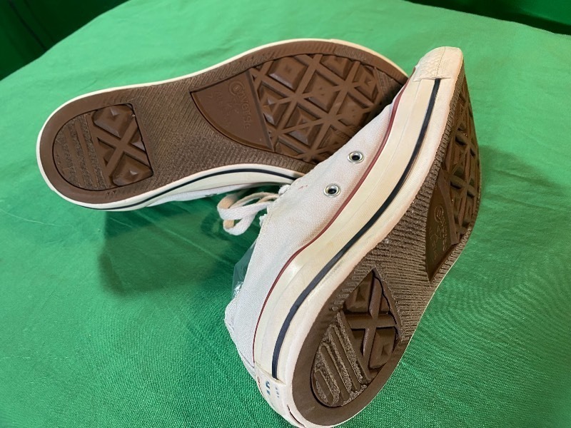 Converse All Star Light Grey Low Tops Mens 7, Womens 8 12