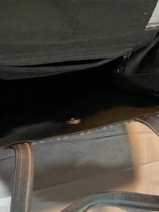 Kate Spade Grey Striped Purse