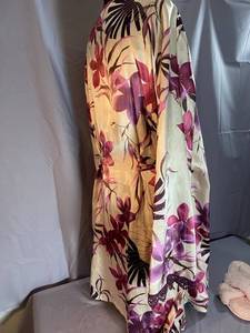 Gilligan & OMalley Robe LXL & Splendid Fuzzy Slipper Slides ML