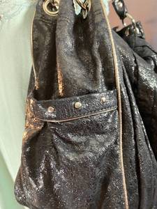 Kathy Van Zeeland Large Black Purse