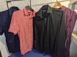 Banana Republic, Zara Man, Abercrombie & Fitch Mens SSLS Small and Medium Shirts