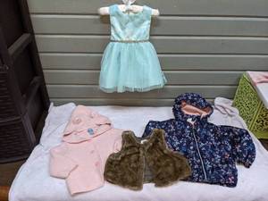 Lot of Infant Girls Clothes NB to 12 Months, Cute Stuff