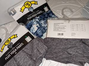 3 Pair of New Bobbie Brooks Plus Yoga Pants 2X