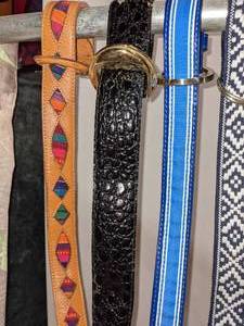 Collection of 70s & 80s Belts