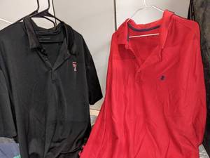 5 Mens XXL Casual Shirts