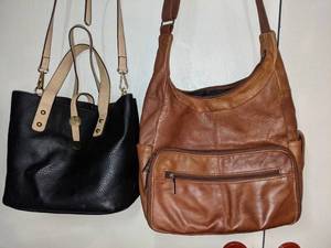 Black & Brown Leather Purses