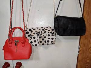3 Small Purses - Classic & Fun Styles