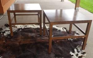 Artefacts by Henredon Oak Side Tables