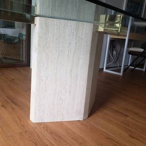 Modern Contemporary Pedestal Dining Table