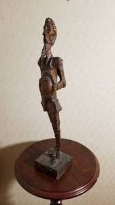 Vintage Spanish Carved Figurine  Don Quixote