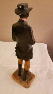 Michael Garman Signed Gunslinger Cowboy Sculpture