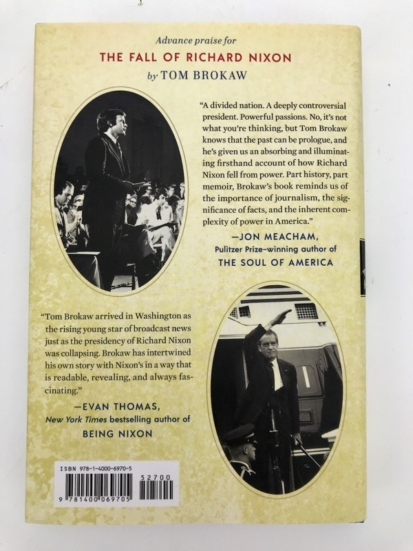 Tom Brokaws The Fall of Richard Nixon - Hardcover Book