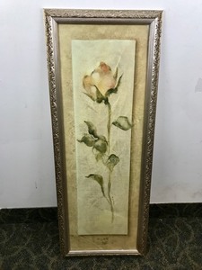 Framed Rose Print