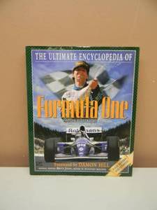 THE ULTIMATE ENCYCLOPEDIA OF FORMULA ONE BOOK BY BRUCE JONES - NICE - SEE PICTURES