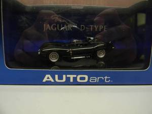 AUTO ART 143 SCALE JAGUAR D-TYPE (SHORT NOSE) 53561 - IN BOX - NICE - SEE PICTURES