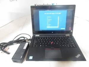 lot 14 image: Lenovo&nbspThinkPad Yoga 260&nbspINTEL(R) CORE(TM) I5-6300U CPU  2.40GHZ 8GB RAM 256 GB HD with new Windows 10 installed 
