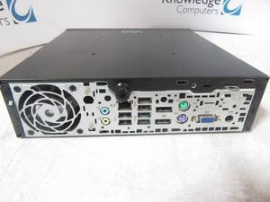 lot 73 image: HP EliteDesk 800 G1 USDT&nbspNTEL(R) CORE(TM) I7-4770S CPU  3.10GHZ 16 GB RAM with New Windows 10