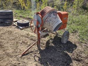 Essick Cement Mixer, Wisconsin Gas ...