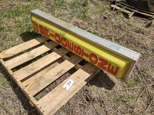 Bridgestone Sign, 60 x 12...