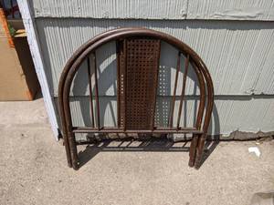 Vintage Twin Metal Headboards