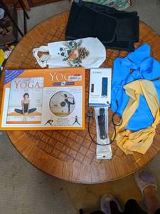Yoga and Exercise Equipment with FitBit Charger