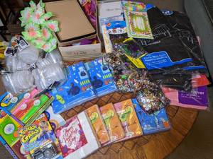 Party Supplies - Favors, Table Covers, Napkins 