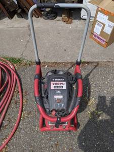 Husky Pressure Washer 2200 psi