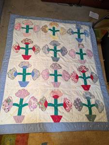Handmade Flower Quilt