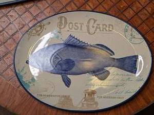Decorative Fish Platter - Can be used for Food