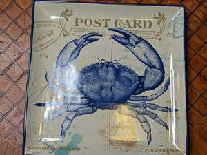 Decorative Crab Platter - Can be used for Food by Coastal Creations.