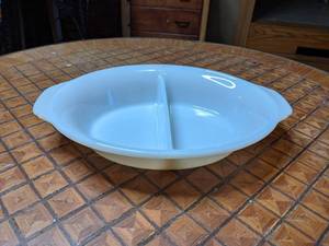 Vintage FireKing Sectioned Bowl