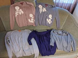 5 Womens Sweaters in Size Medium